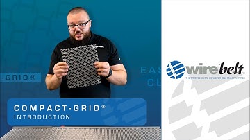 Compact-Grid® - Conveyor Belts - Introduction with Gabriel Boxall (Product Manager)