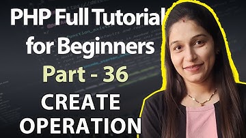 PHP CRUD Operations Tutorial Using MySQLi in Hindi | Create Operation in PHP | PHP Tutorial | Hindi