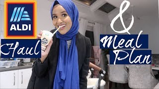 ALDI FOOD HAUL+ FAMILY WEEKLY MEAL PLAN! |Zeinah Nur