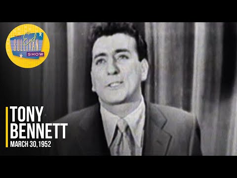 Tony Bennett "Since My Love Has Gone" on The Ed Sullivan Show