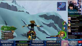 Kingdom Hearts HD 2.5 (PS4) - Platinum Trophy RTA (12:12:54, Part 2)