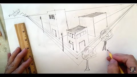 TWO POINT PERSPECTIVE: How to use 2 Point Perspective in Art