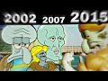 Slimy Squidward Tentacles Glow Up Meme Evolution