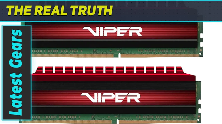 Patriot Memory Viper 4 Series DDR4 32GB (2 x 16GB) 3200MHz - The Ultimate RAM Upgrade!