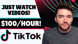 Make $100/HOUR Watching TikTok Videos!