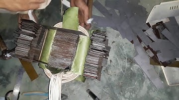 Assembly Process Of Transformer Coil In Core