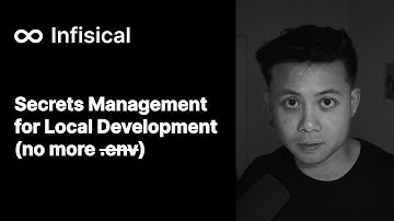 Manage Secrets in Local Development (without .env)