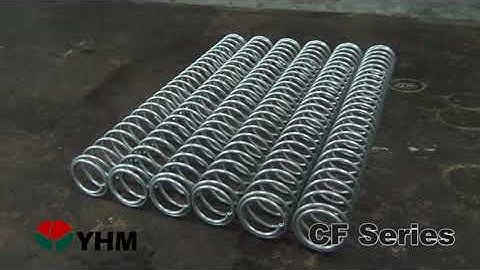 CNC Spring Machine CF-330-W.D. 1.8mm-narrow close-end compression spring- 40pcs/min- YHM