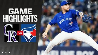 Rockies vs. Blue Jays Game Highlights (4/13/24) | MLB Highlights