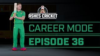 ASHES CRICKET | CAREER MODE #36 | HAT TRICK BALL?!?!