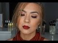 Roter Ombre Look (zum Nachschminken)