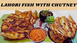 LAHORI FISH FRY RECIPE/MASALA FISH FRY/RESTAURANT STYLE FISH FRY/CHUTNEY RECIPE