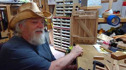 Wooden Hinges   Make and Install in 5 Minutes by OTB Thinker