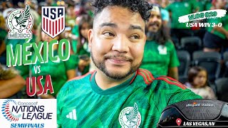 USA VS MEXICO | CONCACAF Nations League SEMIFINALS | USA 3 - 0 Mexico GAMEDAY Vlog 029