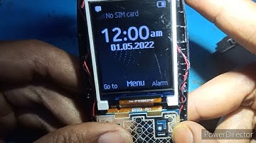 Nokia 105 TA-1423 Display light jumper solution