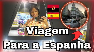 Vlog* De Angola ?? para Madrid/Espanha??nossa viagem de ferías,  mostrei as ruas de Madrid e Mais...