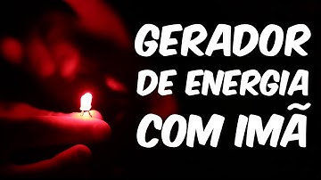 Como fazer um GERADOR DE ENERGIA com ÍMÃ em casa