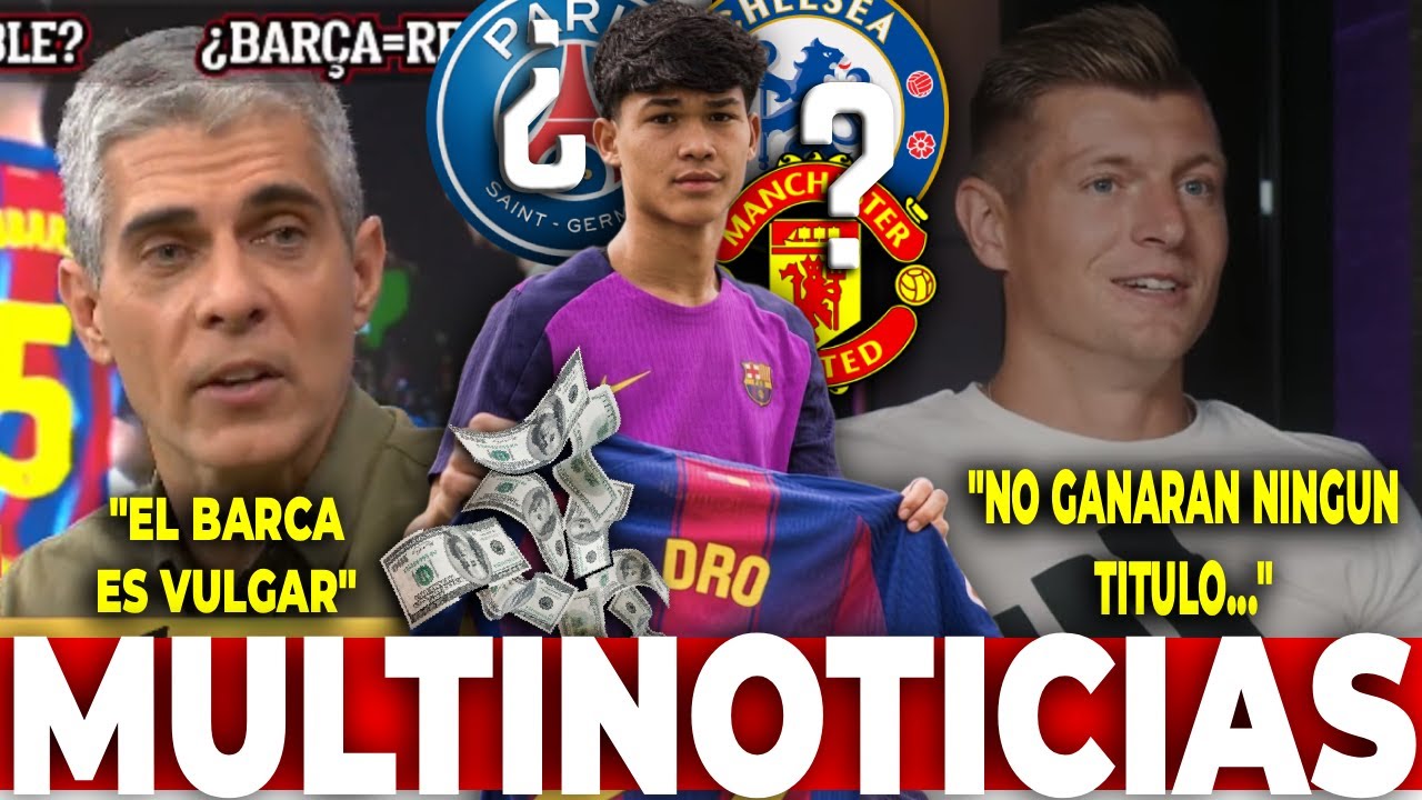 BOMBAZO 🚨DRO se VA del BARCA | ¡DE RISA! llaman 