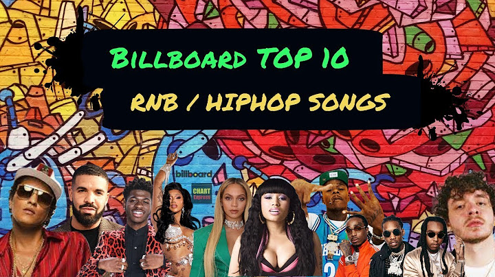 Billboard top 50 hip hop and r& năm 2024