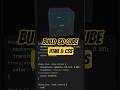 Create a 3D Cube with Source Code using HTML and CSS | CSS Animation Project 🔥