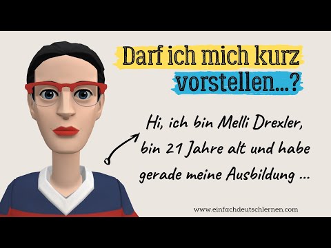 sich vorstellen B1 | Deutsch lernen