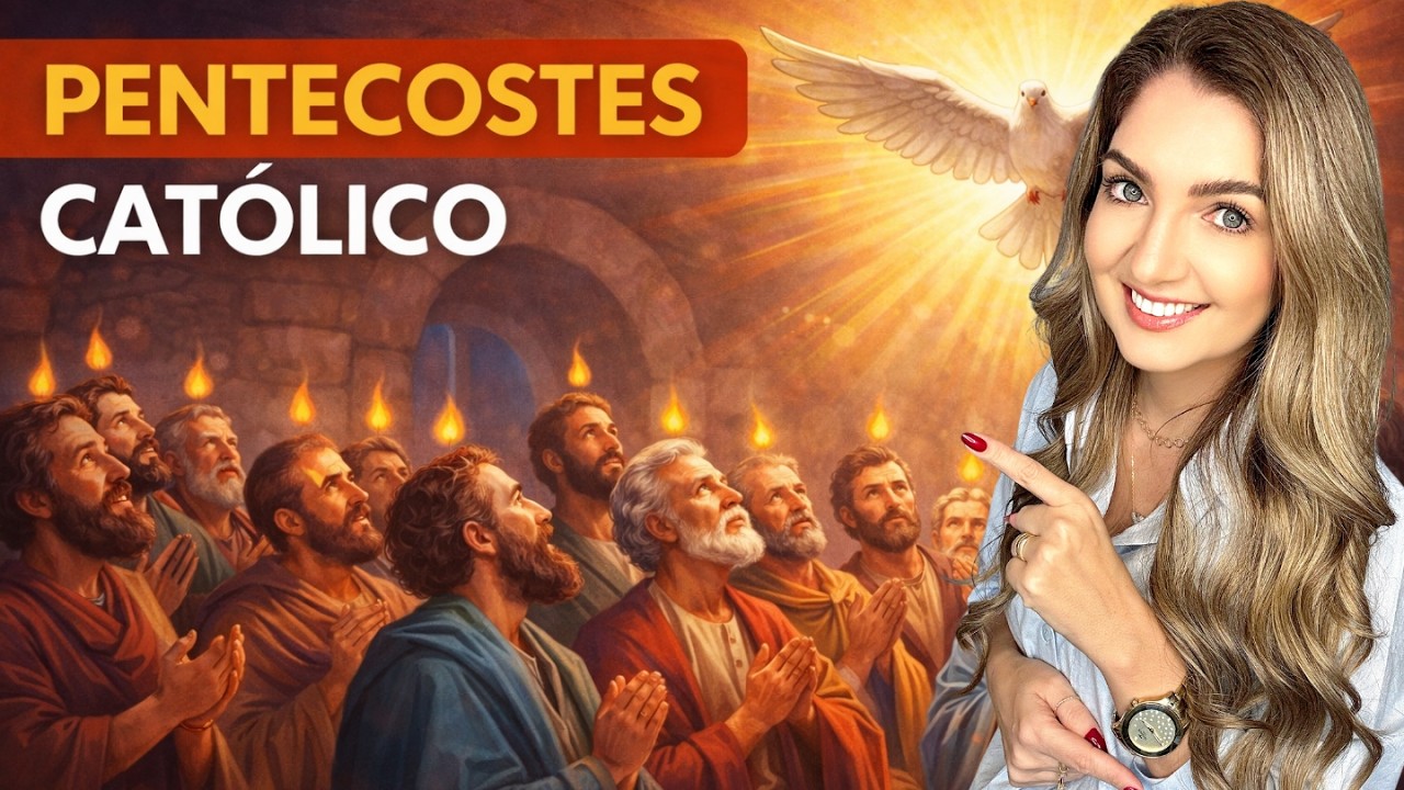 O que significa PENTECOSTES? 🔥 Atos dos Apóstolos 2,1-11 | Vídeo Ilustrado para a CATEQUESE