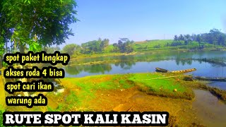 RUTE SPOT KALI KASIN || WADUK KARANGKATES