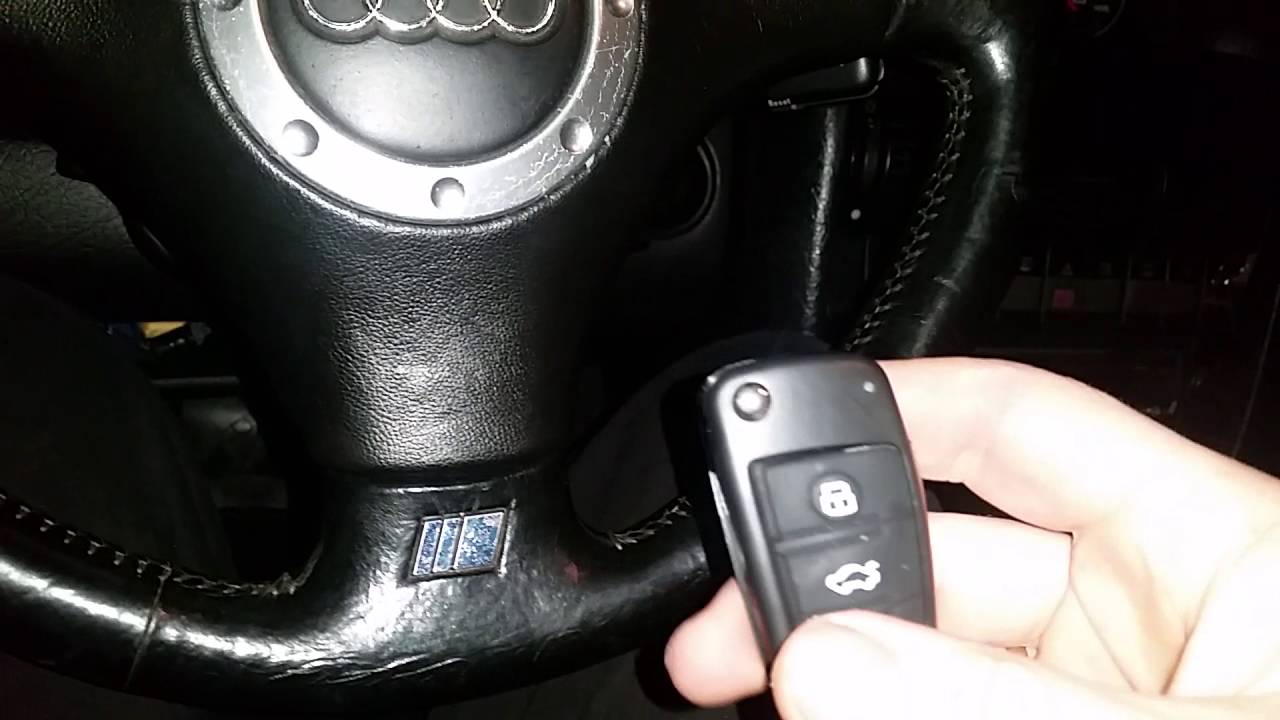Подключение сигнализации на Audi A6 C4 2.5 TDI - YouTube