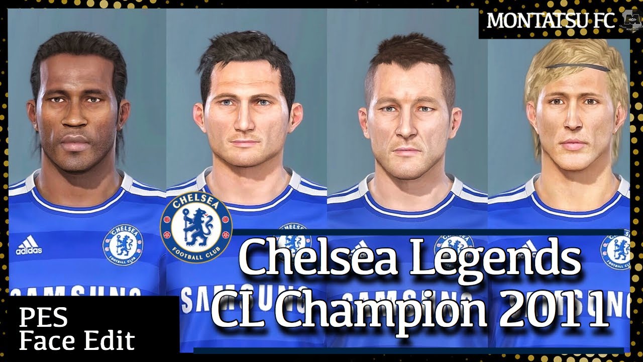 Pes19 Face Edit Chelsea 11 12 Drogba F Lampard F Torres John Terry チェルシー ウイイレ Youtube