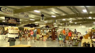 Vendors travel far and wide to sell antiques in Madisonville