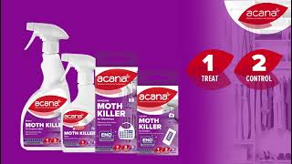 ACANA Moth Hanging Proofer Killer Repellent Freshener Fabric Lavender