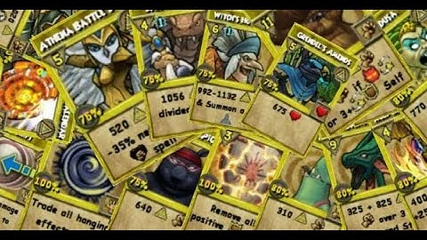 Wizard 101 All Learnable Myth Spells (1-170)