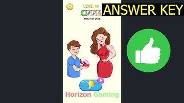 DOP Brain Delete Puzzle LEVEL 95 make her smile - Gameplay Walkthrough Android IOS