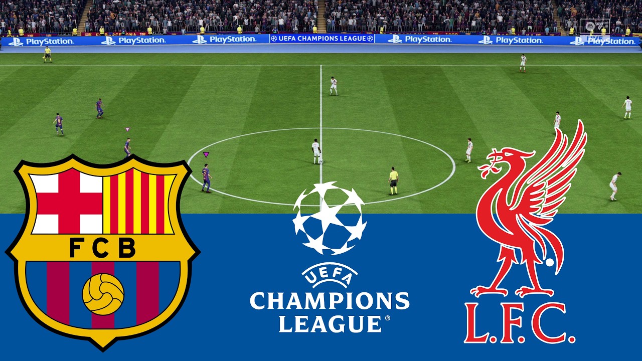Barcelona vs Liverpool UEFA Champions League Yamal vs Salah | FC 26 GAMEPLAY
