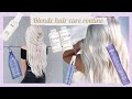 THE BEST BLONDE HAIR CARE PRODUCTS! MY SECRET TO HEALTHY PLATINUM BLONDE HAIR 💜🎀👸