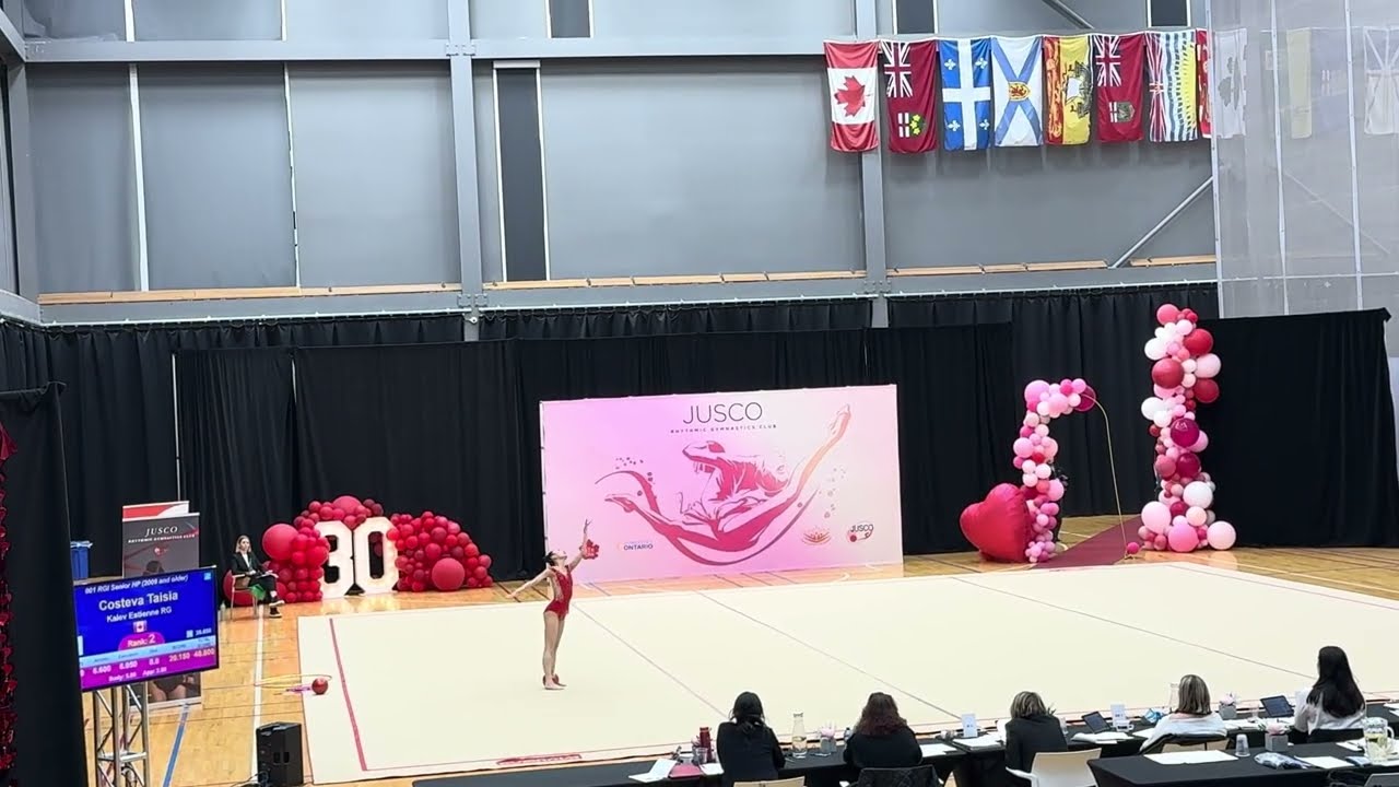 Olivia Nguyen🥈Jusco Cup 2026 🇨🇦 Ball - Senior 2010 