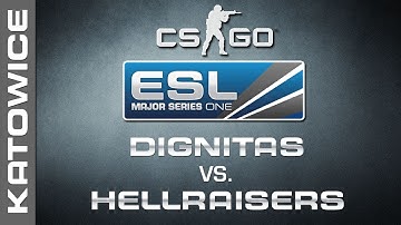 Dignitas vs. HellRaisers - Quarterfinal Map 1 - EMS One Katowice 2014 - CS:GO