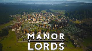 Beauty over Efficiency In Manor Lords!  1000 Pop, 1 Town