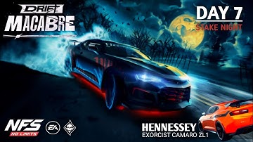 NFS: No Limits | Hennessey Exorcist Camaro ZL1 (DAY 7 - Drift Macabre | Stake Night) NFSWINDER
