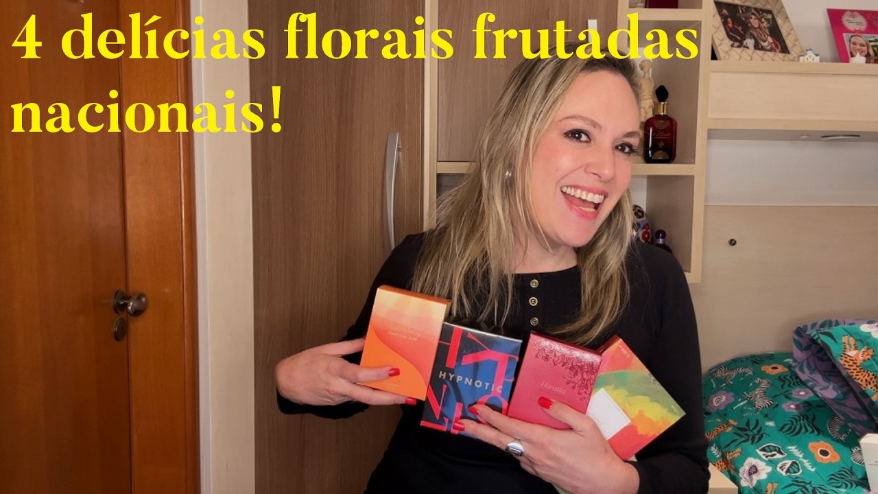 Perfumes Florais Frutados Nacionais Perfeitos para o Verão 🌸🍓