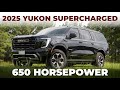 650-horsepower Supercharged 2025 Yukon - 3.0L Whipple Supercharger w/ Warranty and Dealer Financing