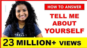 Interview Question: Tell Me About Yourself | Best Answer for Freshers & Experienced People ✓