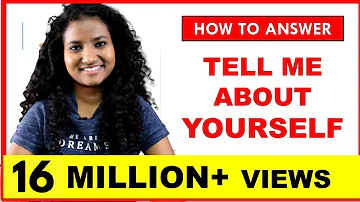 Interview Question: Tell Me About Yourself | Best Answer for Freshers & Experienced People ✓