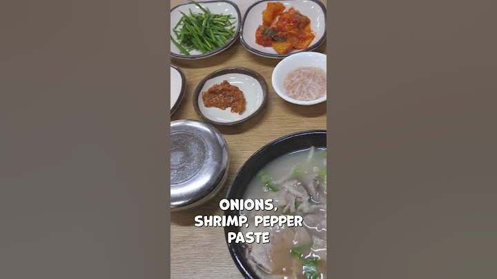 Iconic Pork Soup in Busan, South Korea: Dwaeji Gukbap #shorts