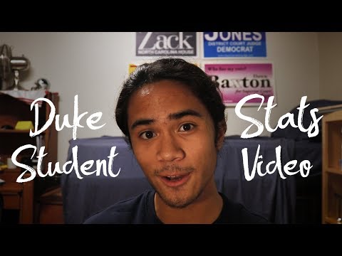 Duke Admit/Student Stats Video (ACT, SAT, GPA, and more!)