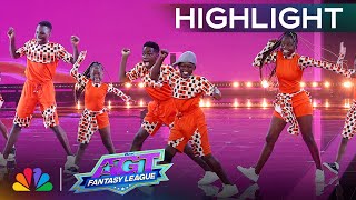 Witness the magic of this JOYOUS dance performance from Ghetto Kids! | AGT: Fantasy League 2024 Resimi