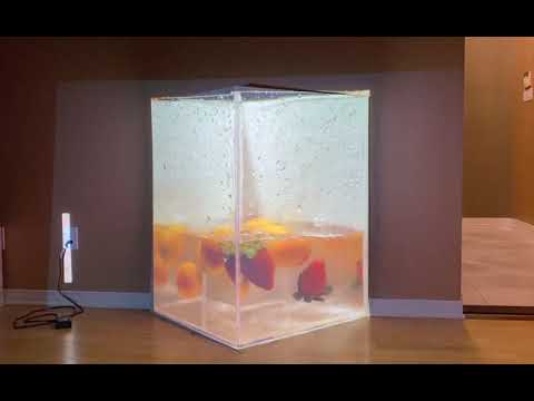 Anamorphic Illusion Project using a Projector