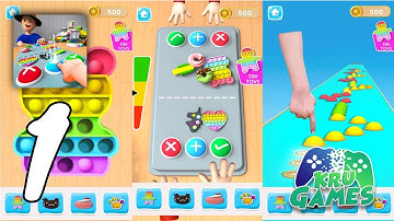 Fidget Toys: Pop It Games - Trading Master 3d Gameplay #1 All Levels (Android, IOS)