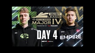 Call Of Duty League 2021 Season | Stage IV Major Tournament | Day 4 | MULTIPLAYER