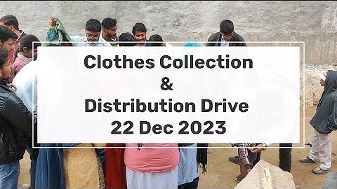 GPC Hanumangarh students Initiative: Clothes Collection & Distribution Drive in Winter 2023